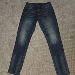 Dark Blue Denim Jeans